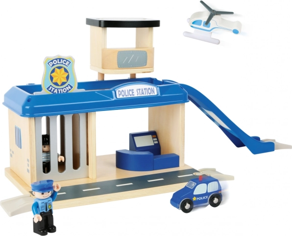 Station de police en bois Small Foot avec accessoires