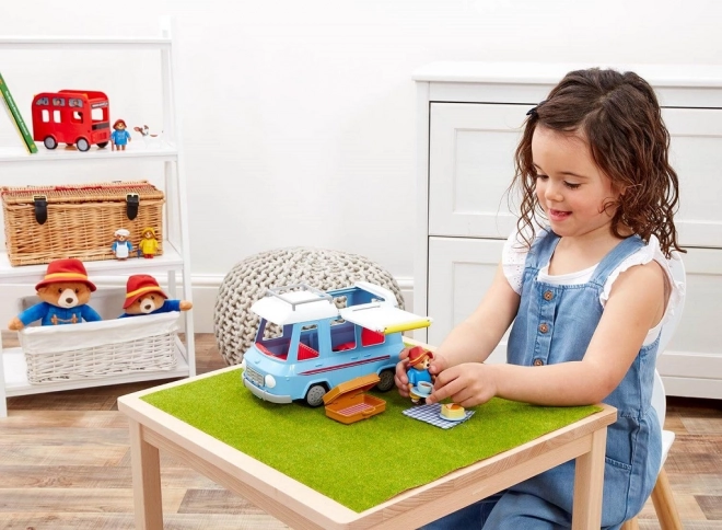 Caravane avec Paddington et accessoires