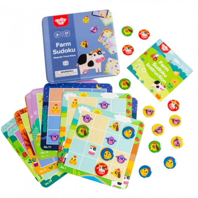 Sudoku de ferme pour enfants par Tooky Toy
