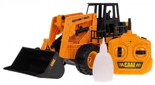 Bulldozer de construction télécommandé