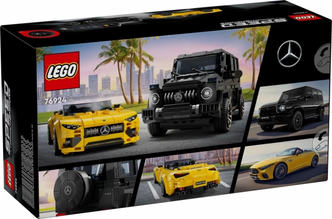 LEGO Speed Champions 76924 Mercedes-AMG G 63 et Mercedes-AMG SL 63