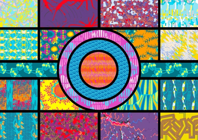 Puzzle Motifs design n°2 1000 pièces