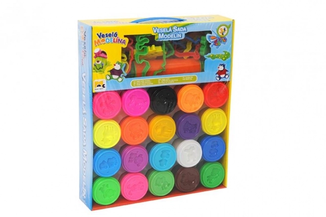 Grande boîte de pâte à modeler