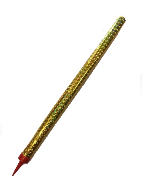 Fontaine de fête dorée 90 s 26 cm