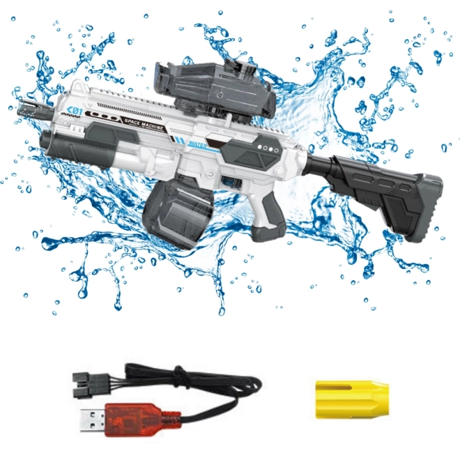 Pistolet à eau électrique M416 avec réservoirs 1350ml