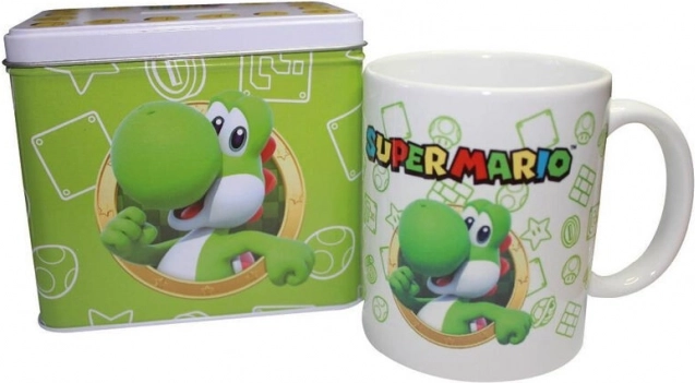 Tasse et tirelire Super Mario Yoshi