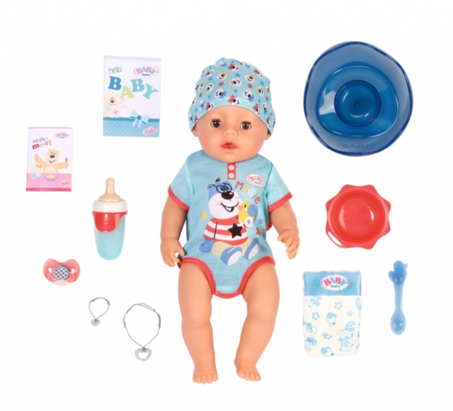 BABY born avec tétine magique, garçon, 43 cm