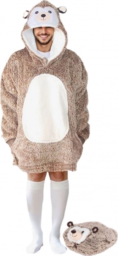 Adorable capuche à motif animal