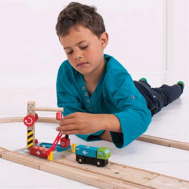 Bigjigs Rail Terminal Conteneur
