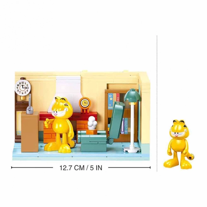 Construction Sluban Garfield dans le salon