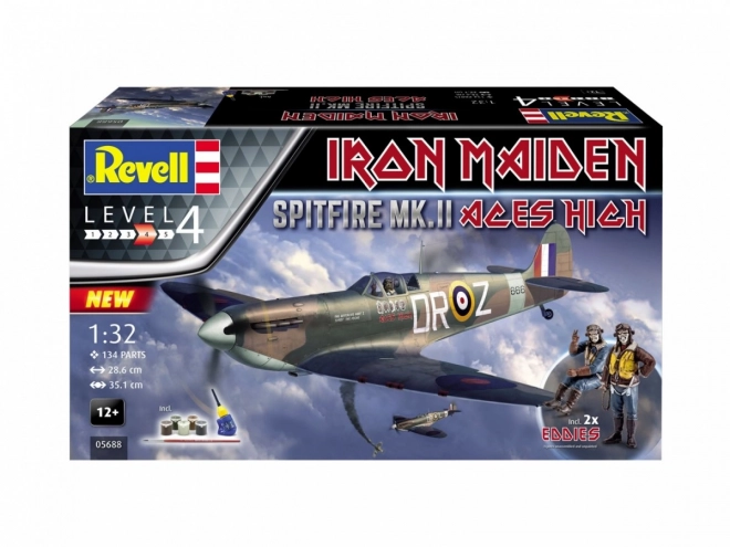 Maquette Iron Maiden Spitfire MK.II Aces High