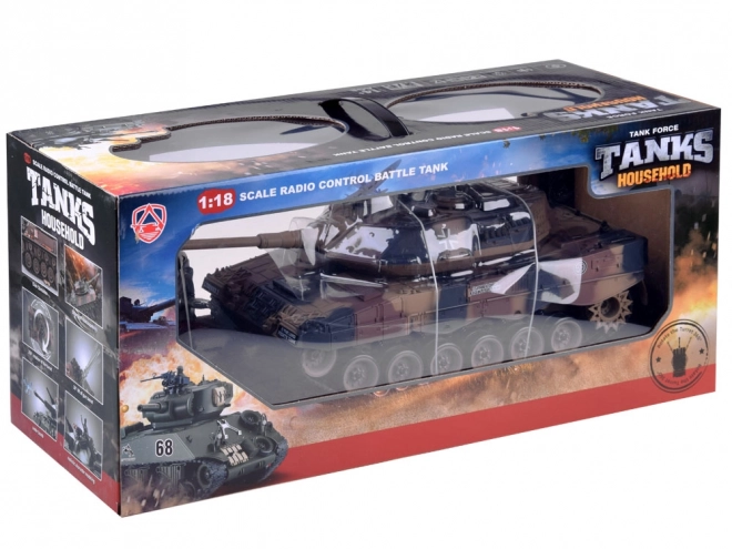 Grand tank télécommandé LEOPARD RC0106
