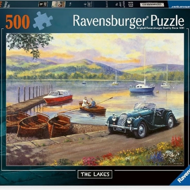 Puzzle Découverte des Beautés des Lacs 500 Pièces