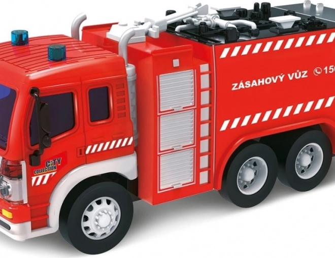 Camion de pompiers City Collection à piles
