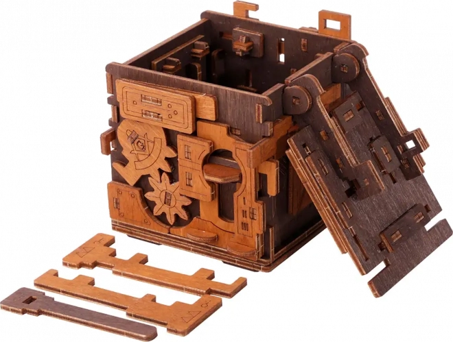Boîte à énigmes en bois jeu d'évasion 149 pièces