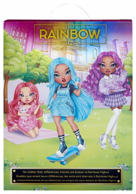 Rainbow High New Friends Poupée de mode - Pinkly Paige Pink