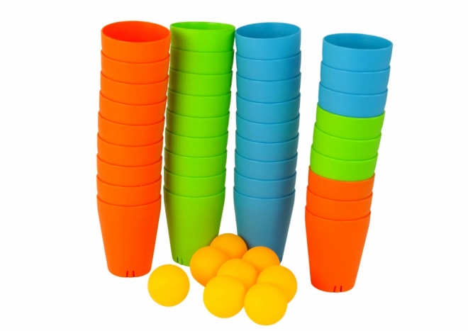 Gobelets empilables 3 en 1, 44 pcs