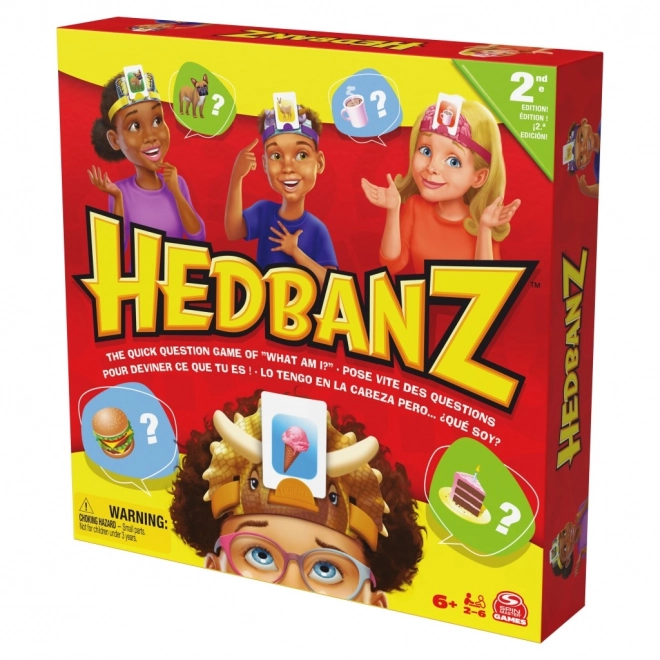 Jeu de société Hedbanz - devinez les personnages et les objets