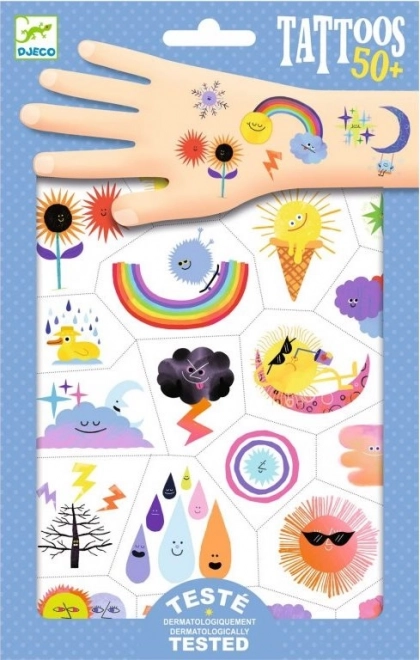 Tatouages Météo DJECO