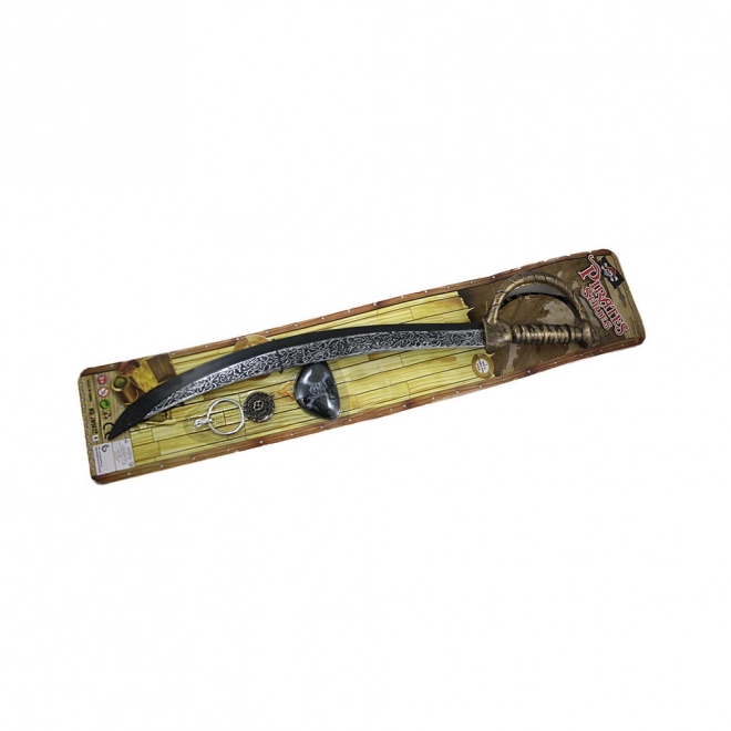 Sabre/épée de pirate avec accessoires