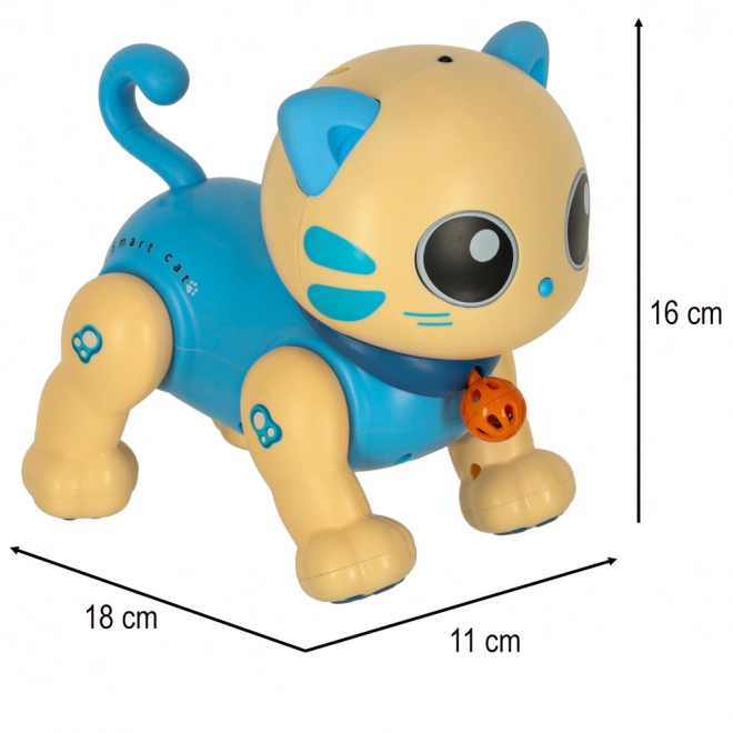 Chaton interactif avec télécommande