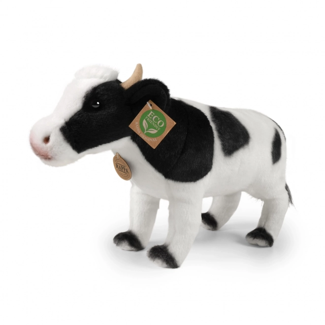Vache en peluche écologique 35 cm