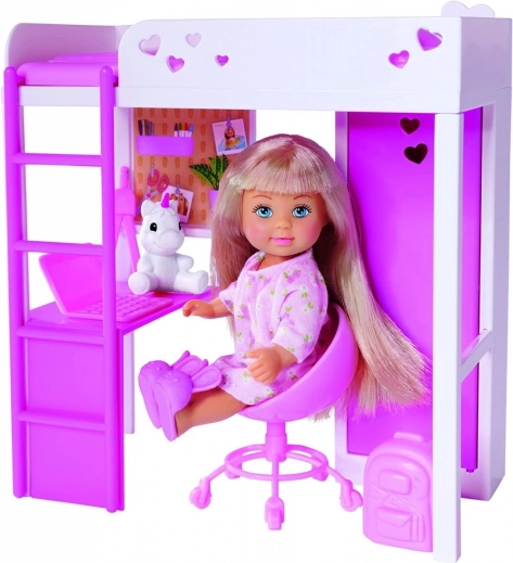 Design adorable en blanc‑rose