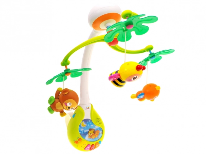 Carrousel interactif aux couleurs fabuleuses