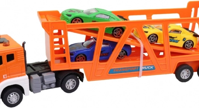 Camion avec Effets Lumineux et Sonores 27 cm