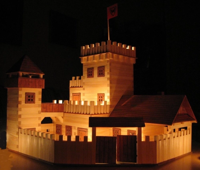 Maquette en bois Walachia Château