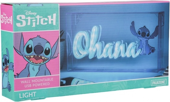 Lumière néon STITCH avec USB‑C
