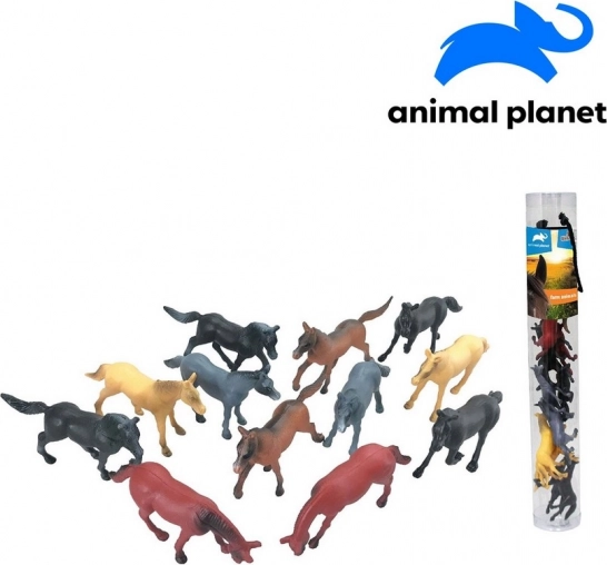 Animaux en tube - Chevaux