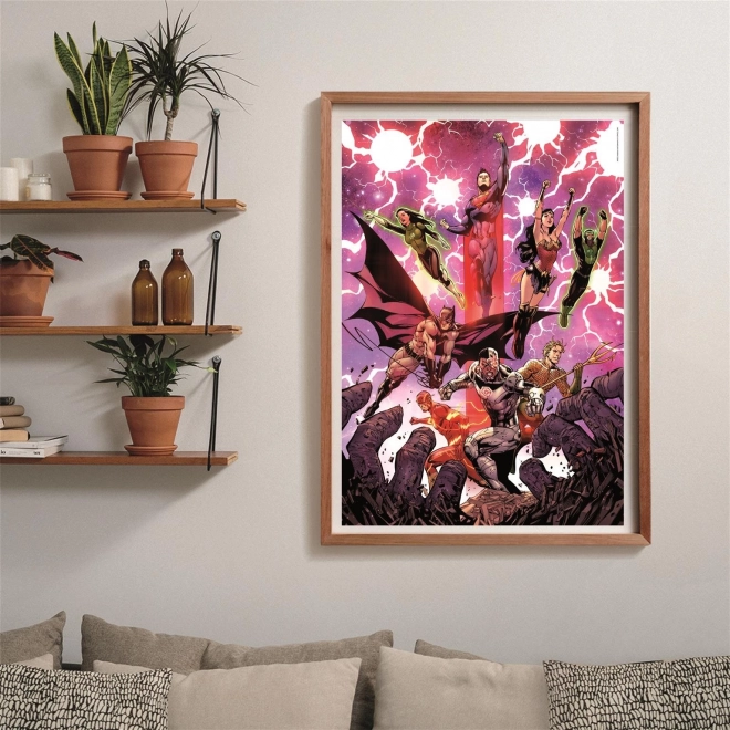 Puzzle 1000 pièces Compact DC Comics Ligue de la Justice (Justice League)