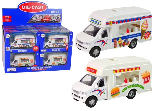 Boutique de Glaces Camper Auto Restauration Rapide Friction Drive 2 Modèles