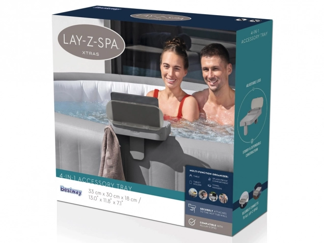 Étagère multifonctionnelle Bestway pour spas Lay-Z-Spa