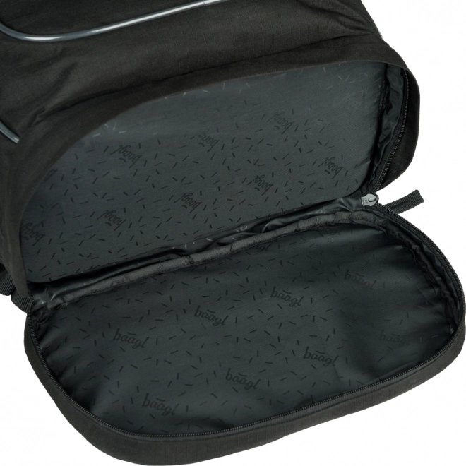 Cartable scolaire Baagl Cubic noir