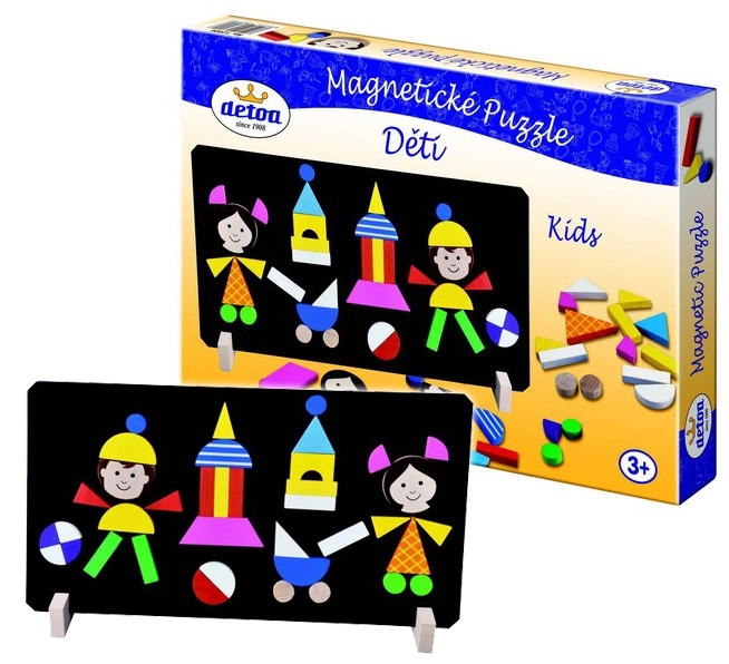Puzzle magnétique pour enfants Detoa