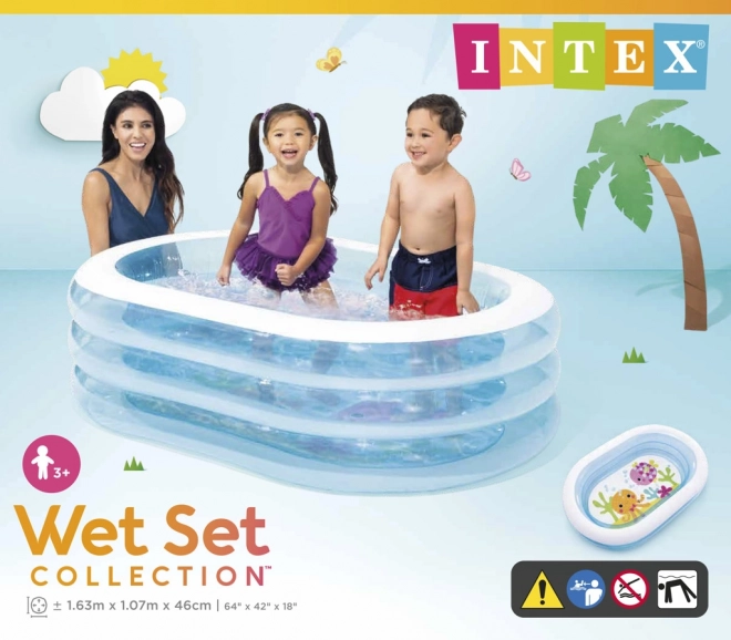 57482NP Piscine ovale 163x107cm