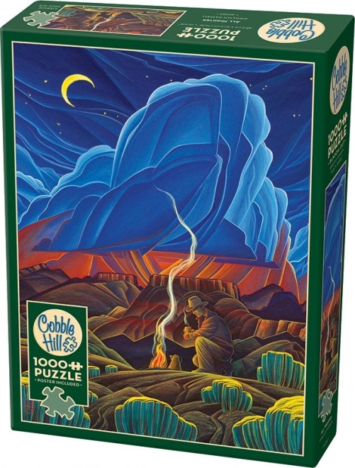 Puzzle Toute la nuit 1000 pièces de Cobble Hill