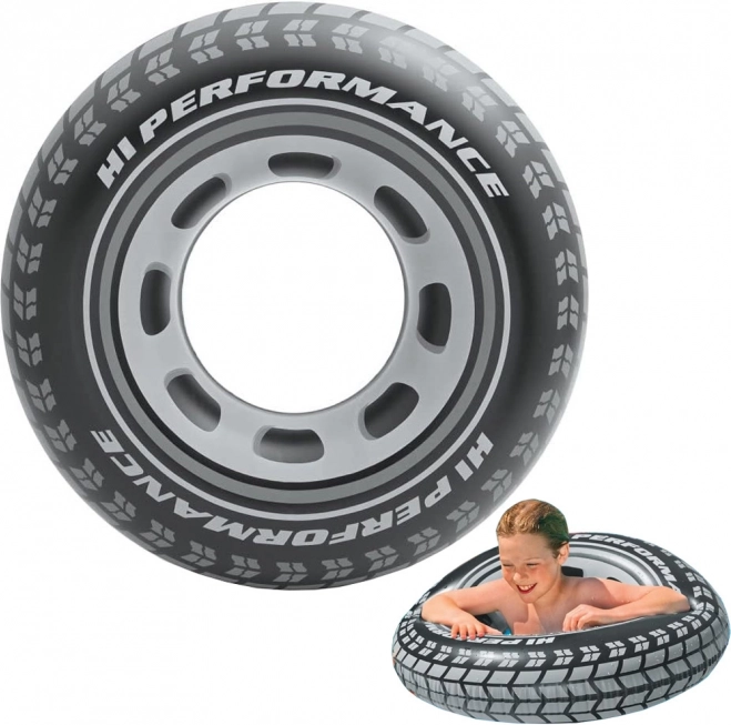 Bouée gonflable HI PERFORMANCE au style pneu