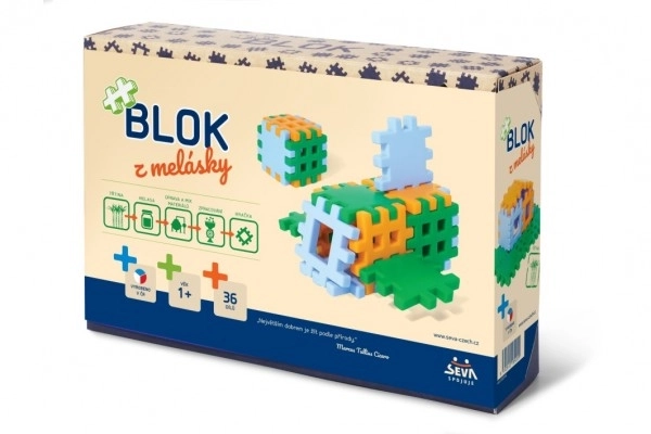 Jeu de Construction Blok de Melásky