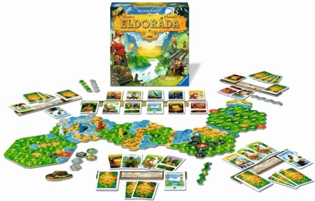 À la recherche d’El Dorado – jeu de plateau d’aventure avec deck‑building