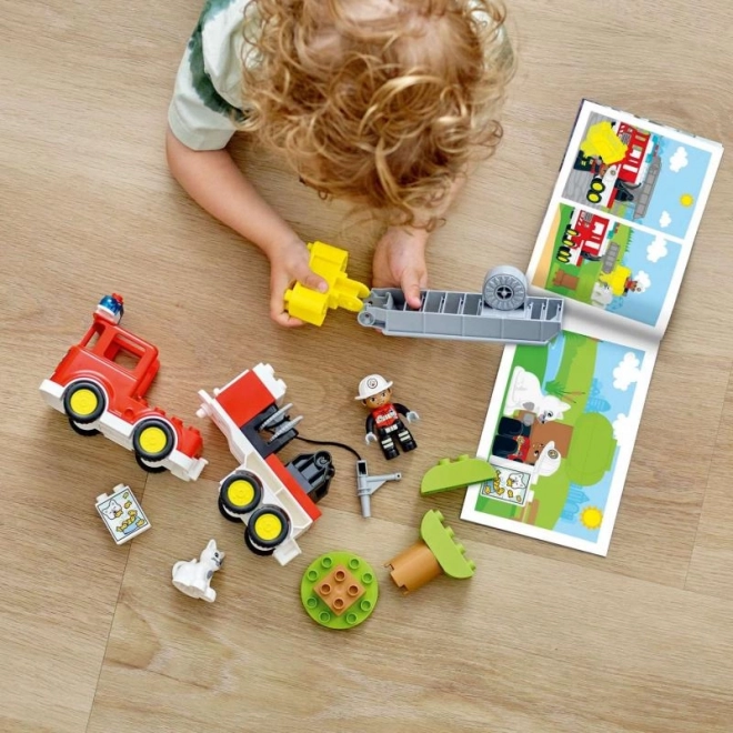LEGOae DUPLOae 10969 Camion de Pompiers