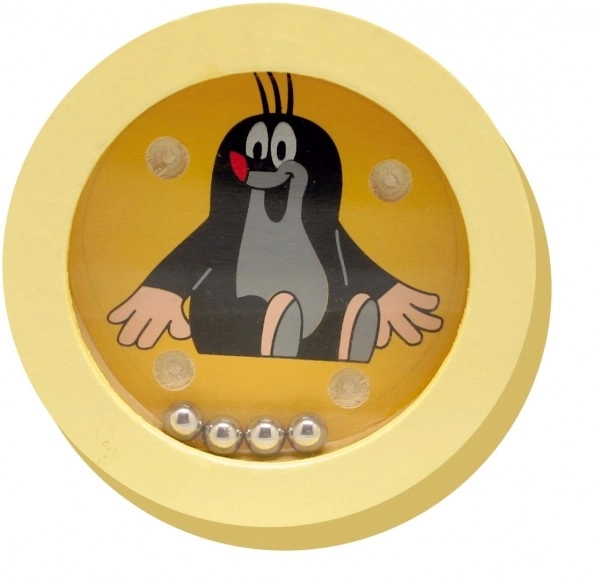 Krtku, vise juste ! jeu casse-tête bois 7,5cm