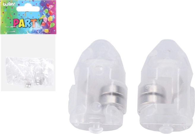 LED clignotantes pour ballons et lampions, 2 pcs