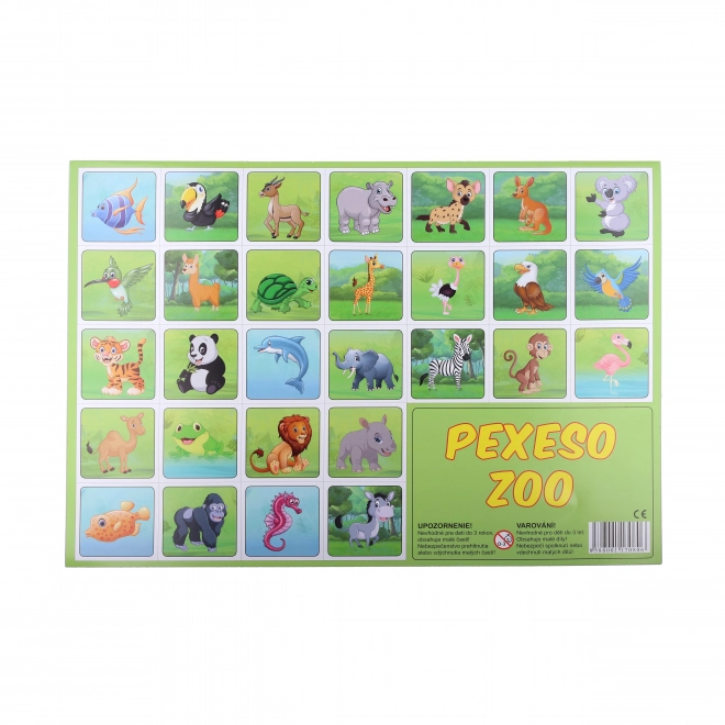 Pexeso Zoo illustré