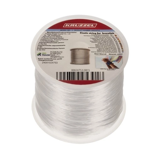 Élastique pour la fabrication de bracelets - 40m Kruzzel 24753