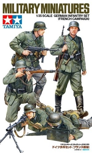 Maquette d’infanterie allemande - Campagne de France