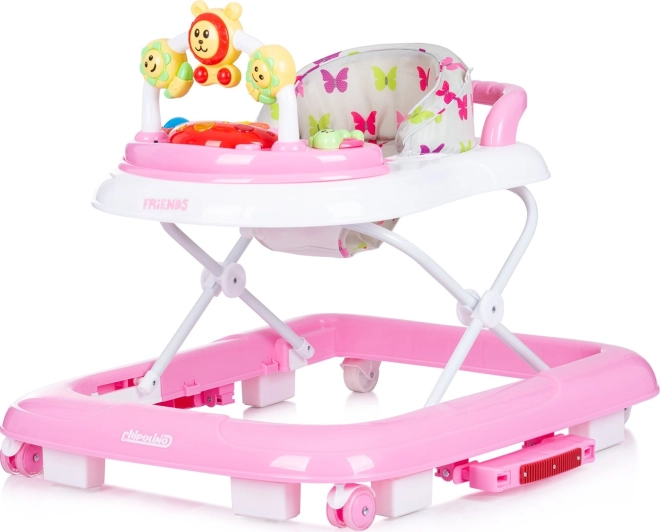 Trotteur 4-en-1 Friends – Rose