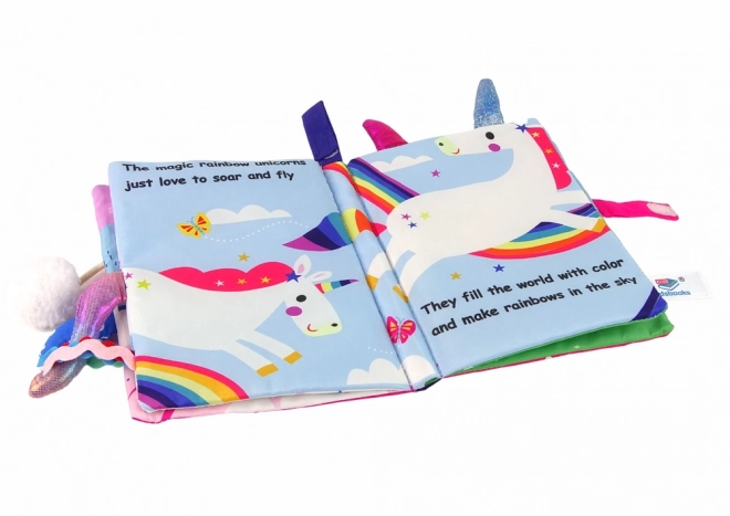 Livre doux et coloré Licorne
